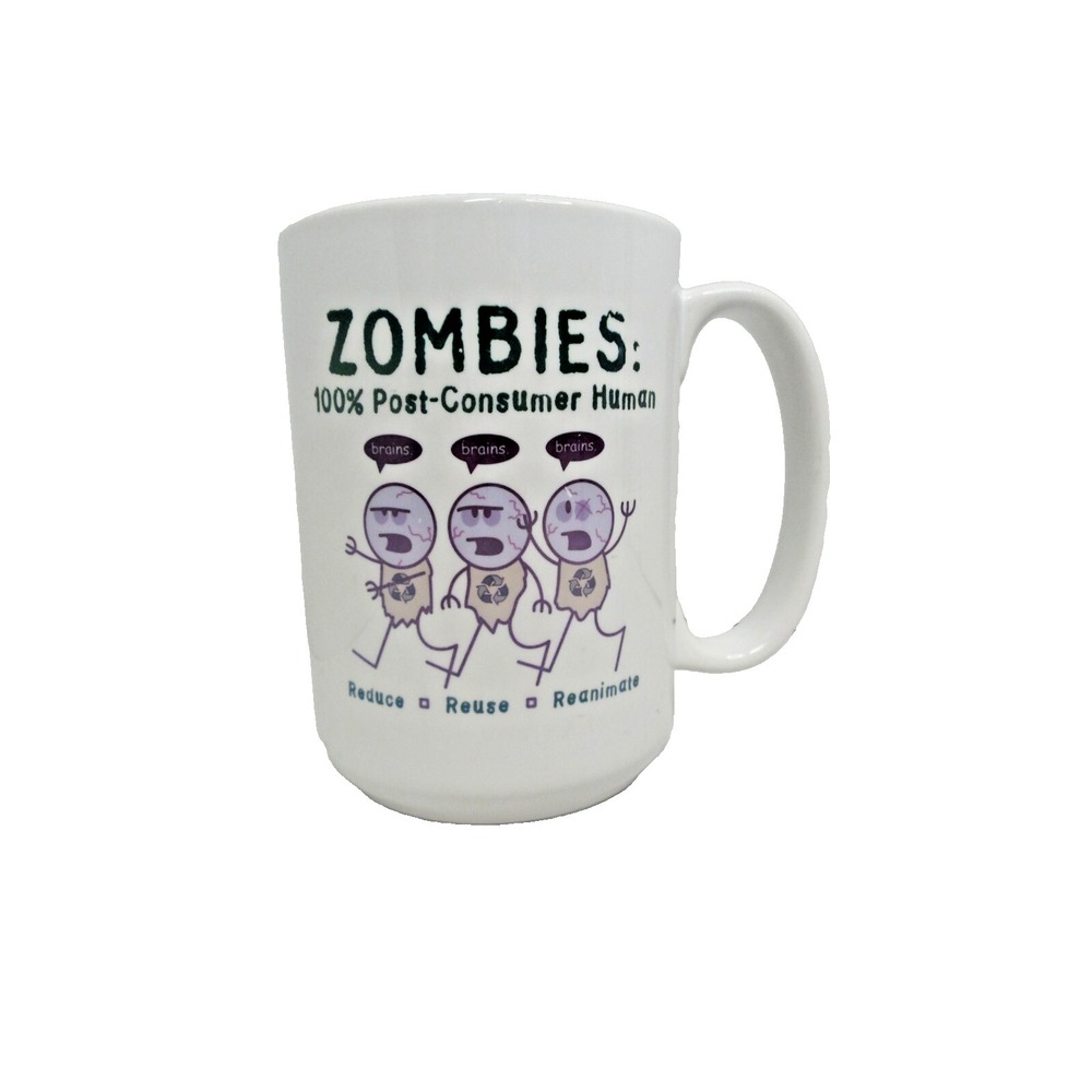 Orca Coatings Coffee Mug Zombies: 100% Post-Consumer Human  16 oz